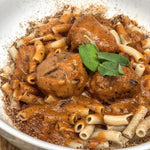 Pumpkin Spice Nut Crumbs and Apple Turkey Meatballs