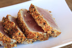 Everything Nut Crumbs Seared Ahi Tuna