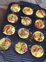 Prosciutto & Arugula Egg "Muffins"