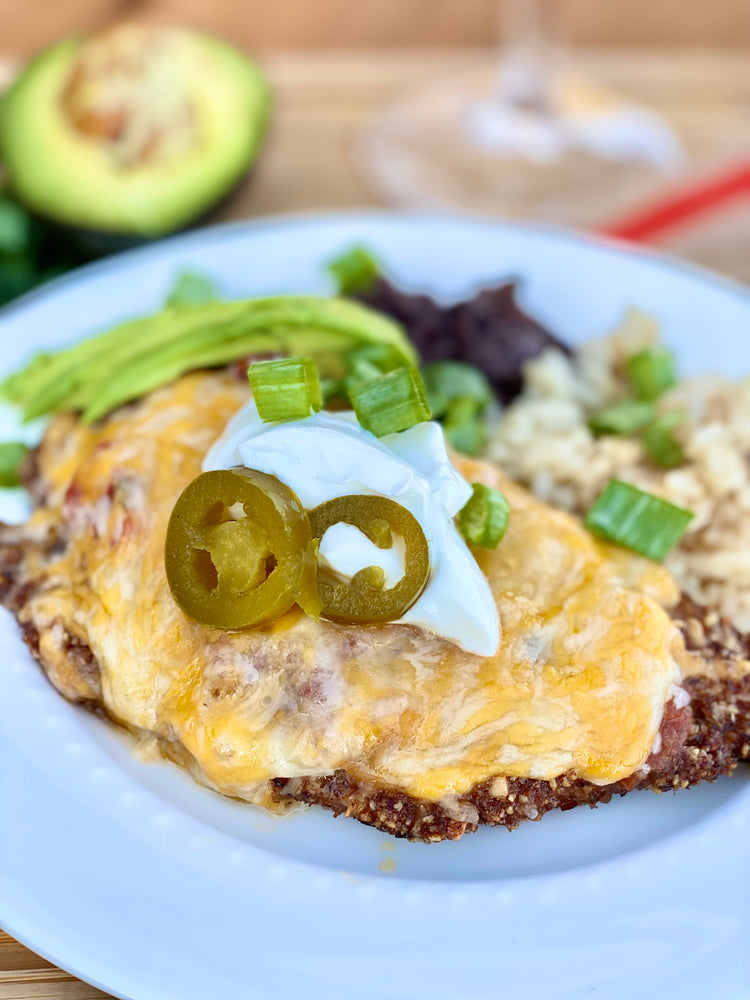 Mexican Chicken "Parm"