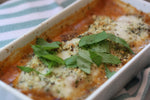 Italian Nut Crumbs Shrimp Parmigiana