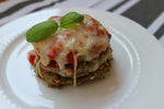 Italian Nut Crumbs Encrusted Eggplant Parmigiana