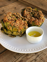 ITALIAN NUT CRUMBS STUFFED ARTICHOKES