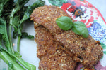 Spicy Nut Crumbs Encrusted Pork Cutlets