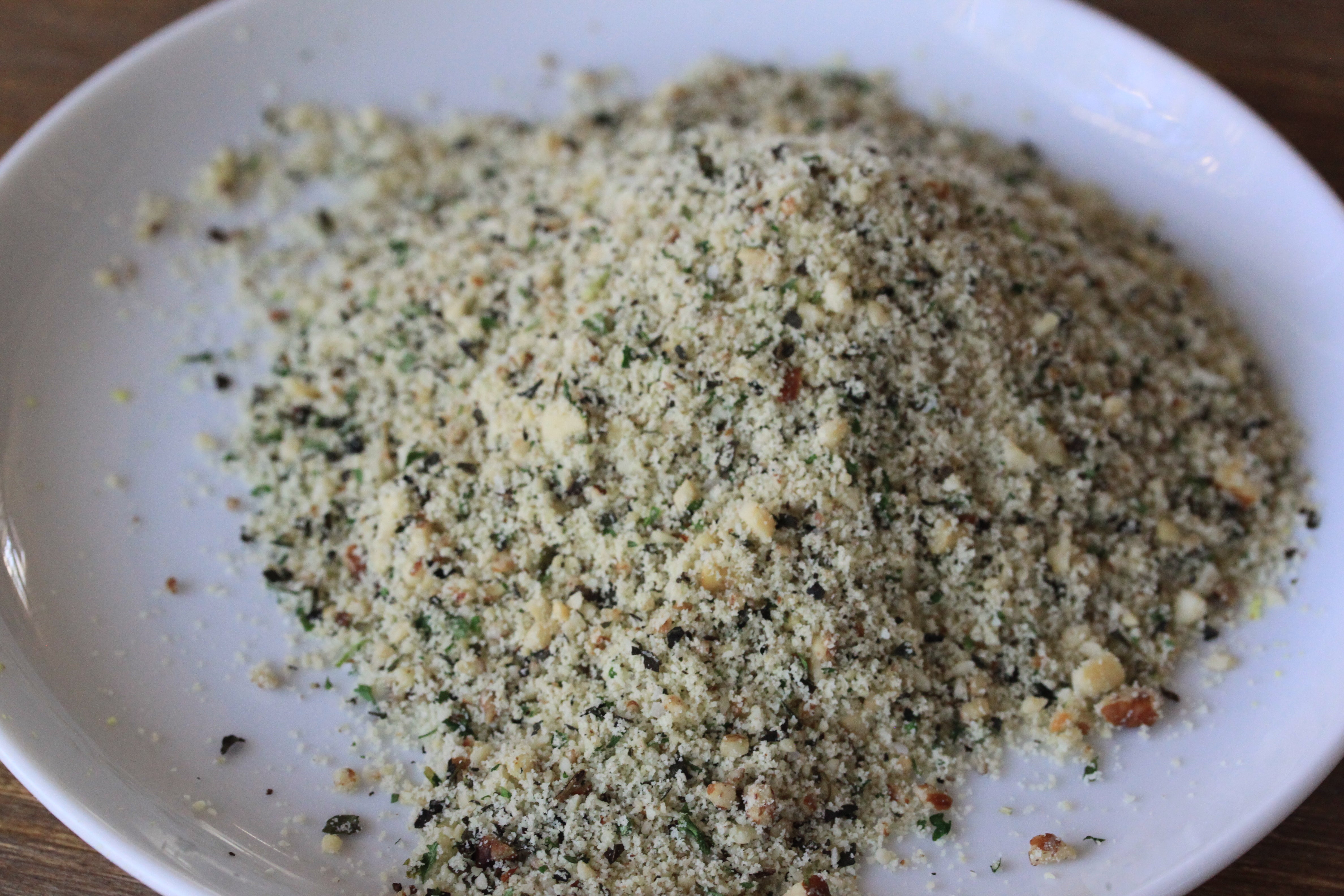 Italian seasoned bread crumb alternative by Nut Crumbs